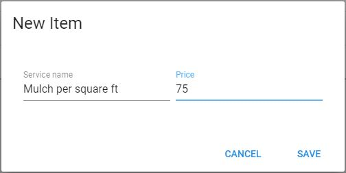 Admin Services New Service